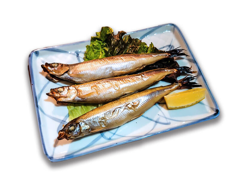 子持ちししゃも(Grilled Smelt fish)